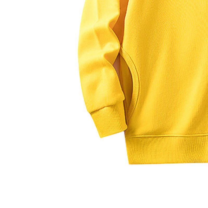 4-12 Years Kids Solid Color Hooded Coat Zipper Jacket