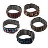 38cm Car Steering Wheel Cover Flowers Print Anti-slip Universal Auto Steering Wheel Protector Interior Accessories