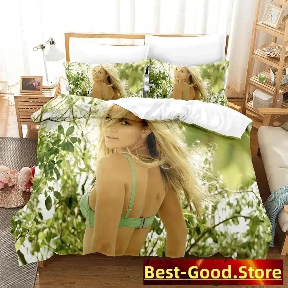 Popular Britney Spears Bedding Set Single Twin Full Queen King Size Bed Set Adult Kid Bedroom Duvetcover Sets Parure De Lit Bed