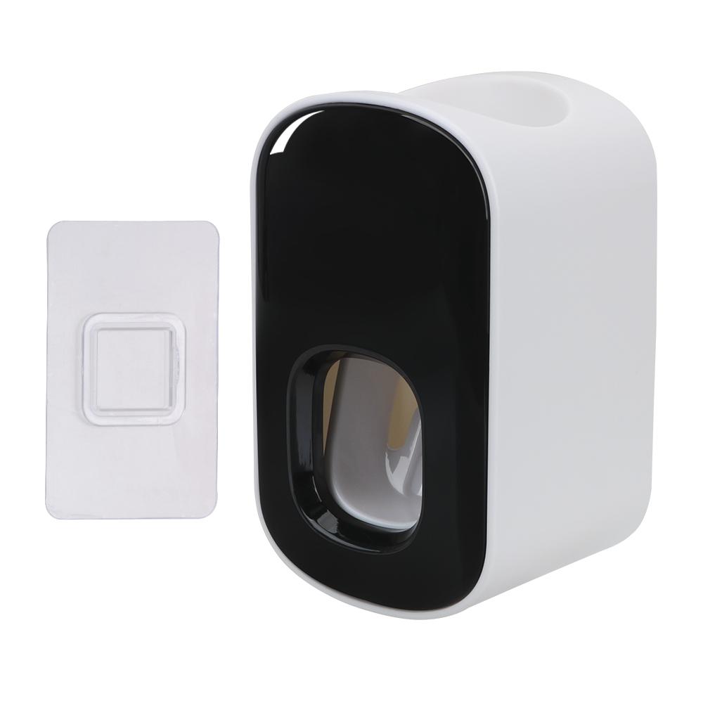 

Дозатор зубной пасты, автоматическая соковыжималка для зубной пасты, подходящая для детей и взрослых, соковыжималка для зубной пасты без перфоратора для семейной туалетной комнаты чёрный