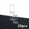4215 87543 Transparent Panel Glass House MOC City Bricks Parts 1x2 1x4 Window Frame Building Blocks Construction Compatible Toy