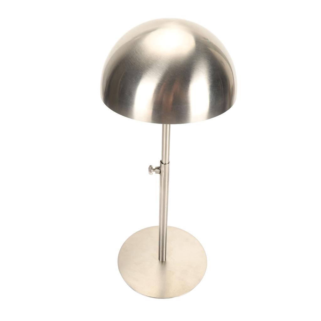 Espositore per Cappelli Multifunzionale Portatile Altezza Acciaio Inossidabile Supporto per Cappelli per Conservazione Multipla di Cappelli