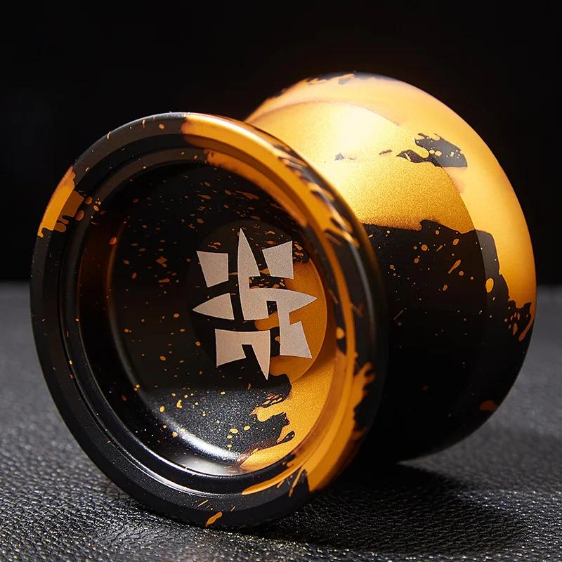 Yoyo Profissional Mágico Yoyo de Metal com Rolamento de 10 Bolas Liga de Alumínio Alta Velocidade Yoyo Não Responsivo Brinquedos Clássicos Para Crianças