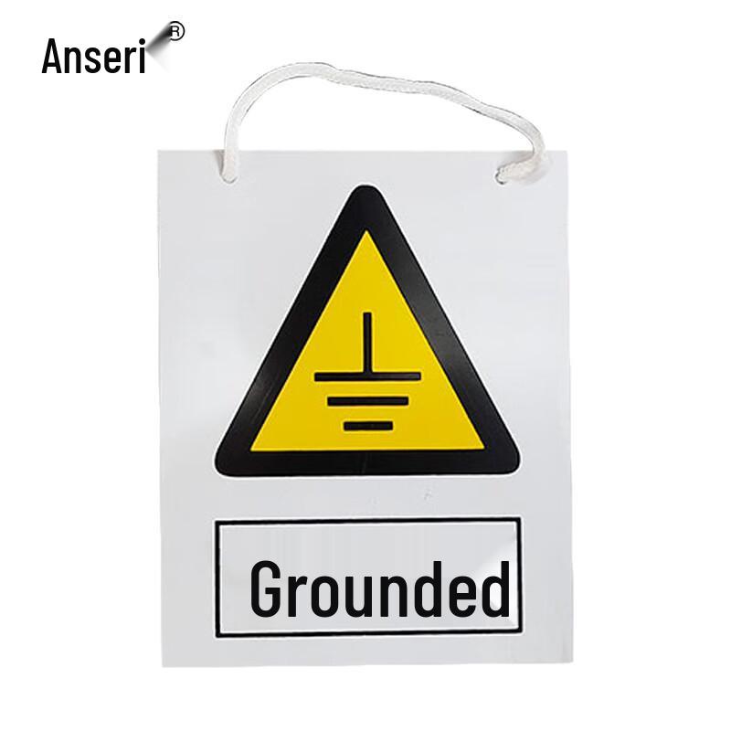 Ansell Rui PVC Electric Safety Warning Sign