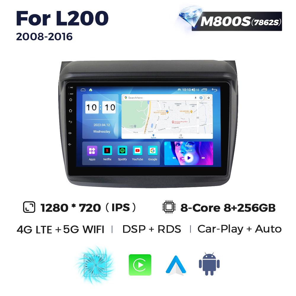 Mitsubishi Pajero Sport/L200 Android Navigation Mainboard with CarPlay Compatibility