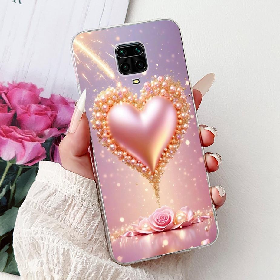 For Xiaomi Redmi Note 9 Pro Case Luxury Painted Cover Soft Silicone Phone Case For Redmi Note 9 Pro Max Note9 S 9S Fundas Bumper