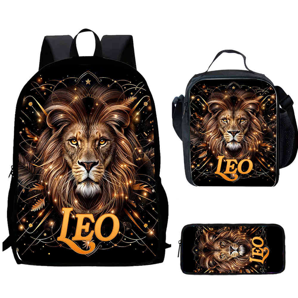 12 Sternbilder Schultasche High Definition Multifunktion Oxford Leichter Rucksack Haare