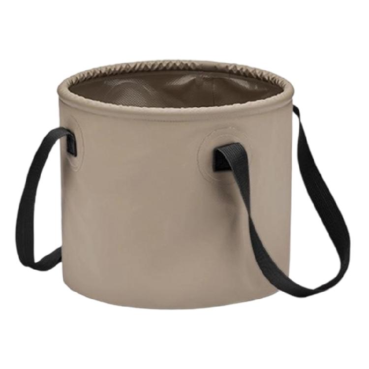 Portables Camping Water Bucket Ergonomic Folding Survival Water Storage Container for Family Camping Trip