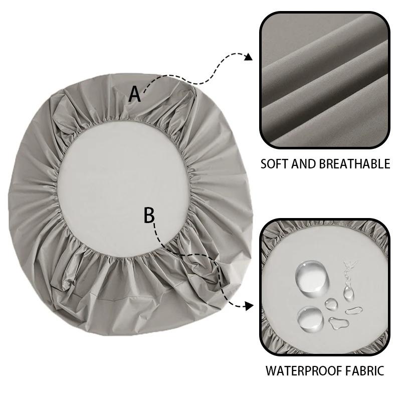 Wasserdichtes Bett-Spannbetttuch, Bettwäsche-Set, Matratzenbezug, wasserdichter Bettschutzbezug, weiche, atmungsaktive Bettdecke, Sofabezug (Kein Kissenbezug)