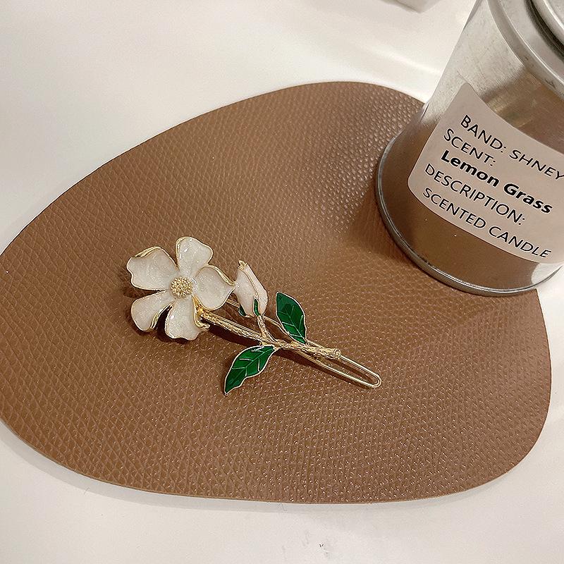 

Mori Style Cream Gardenia Retro Hairpin for Girls - B686