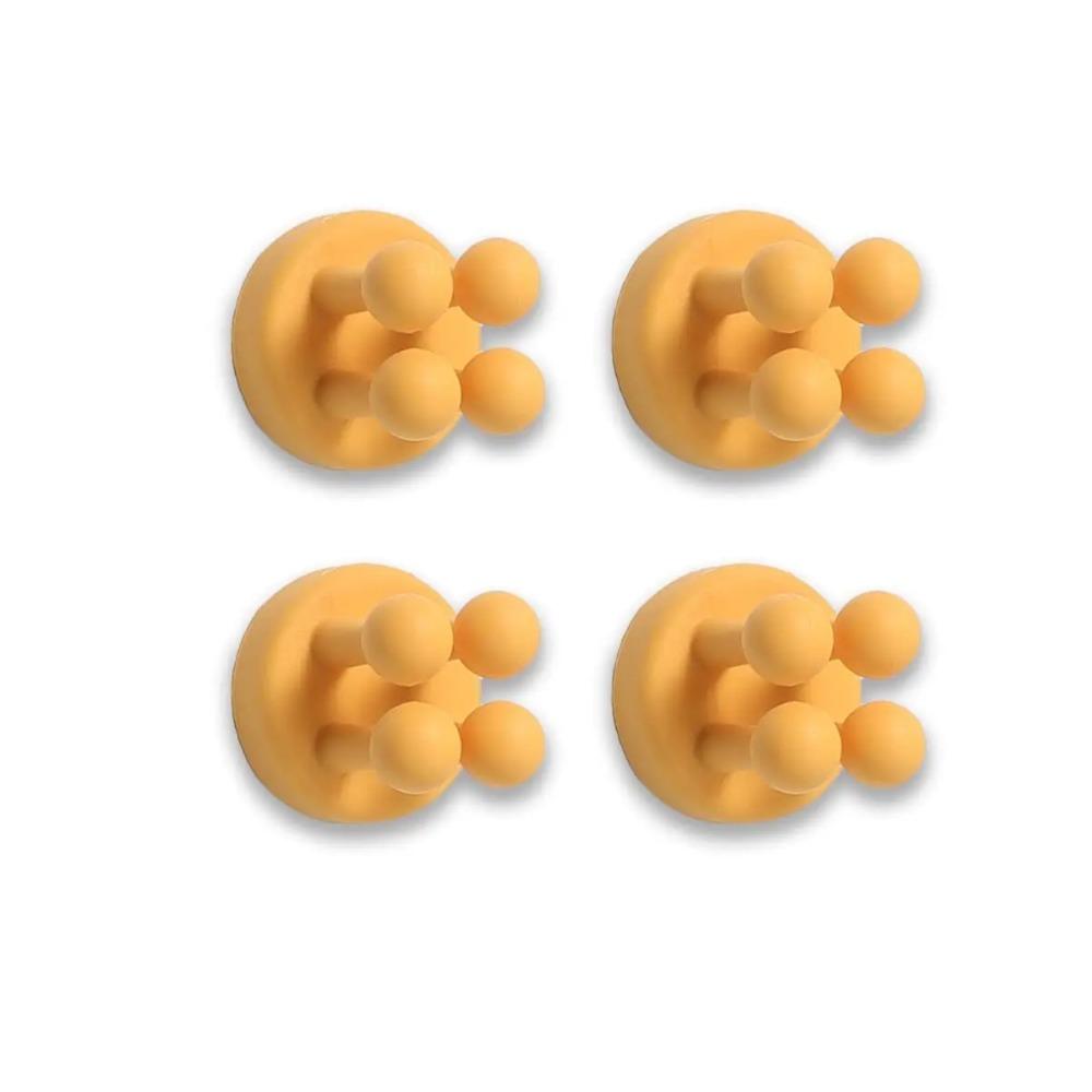 Self Adhesive Silicone Hook Bathroom Razor Holder Storage Hook Wall Shaving Shaver Shelf Toothbrush Holders Organization