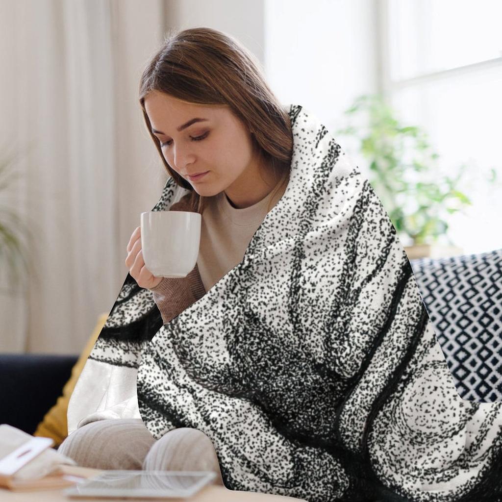 English bulldog Throw Blanket Lightweight Warm Blanket for Travel Camping