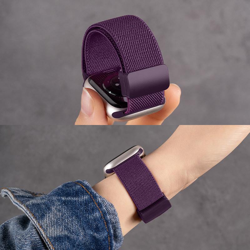 Sportarmband für Apple Watch Armband 46mm 44mm 40mm 42-38-41mm 45mm Atmungsaktives Armband iWatch Serie 10 9 8 7 6 SE 5 3 Ultra 2 49mm