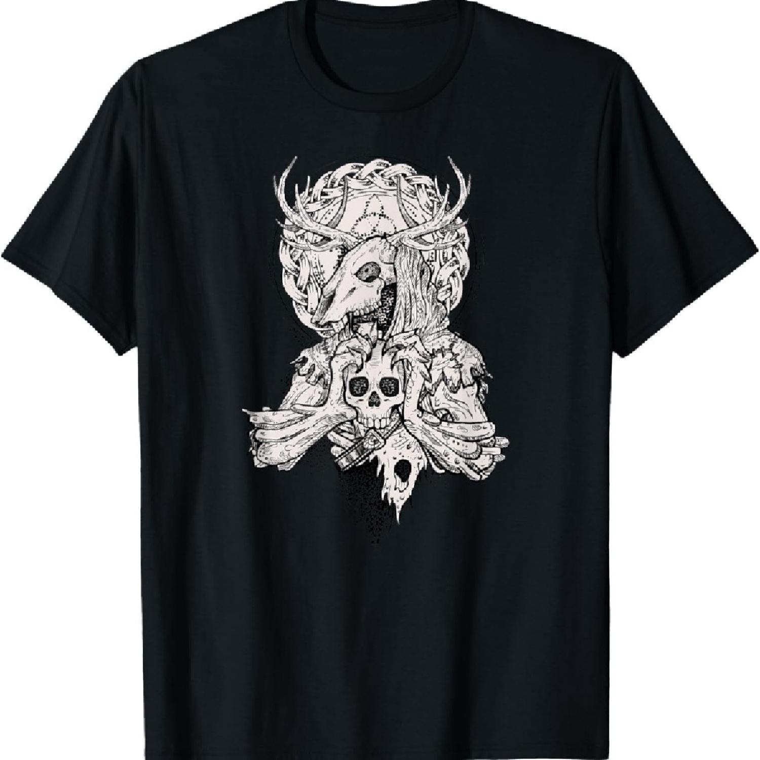 

Forest demon shirt for gamers and norsmen T-Shirt XXXXXL чорний