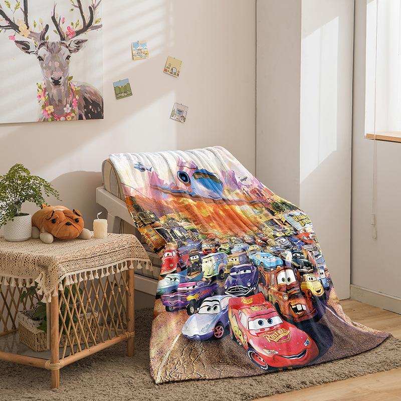 Cars Series Double-Sided Flannel 3D Digital Printing Blanket Blanket