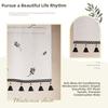 Washable Air Conditioner Windshield Curtain Air Conditioner Dustproof Curtain  Indoor Decoration