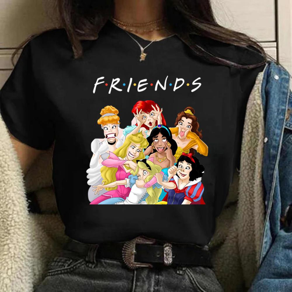 Kawaii Girls Princess T Shirt Women Harajuku 90s Cute T-shirt Funny Tshirt Female Clothes Top Tee Shirt
