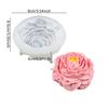 Large Peony Scented Candle & Soap Mold - DIY Home Decor Silicone Mold