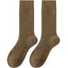 Womens Warm Wool Blend Knee-High Socks Winter Thick Fleece-Lined Casual Cold Weather