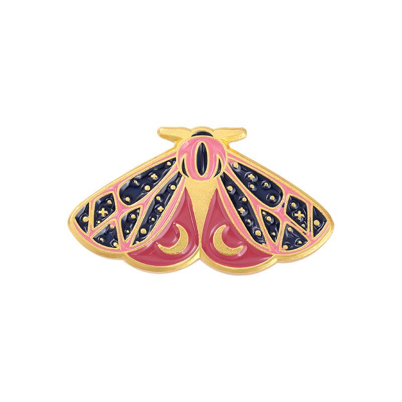 

Color Enamel Pins Butterfly Brooches Cartoon Animal Badges Denim Lapel Pin Jewelry Gifts for Kids Women Bags Backpack DIY Sewing