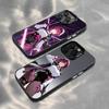Funda de Teléfono H-Honkai S-Star R-Rail Para iPhone 17,16,15,14,13,12,11 Plus,Pro Max,XS,Interior Plateado de Color