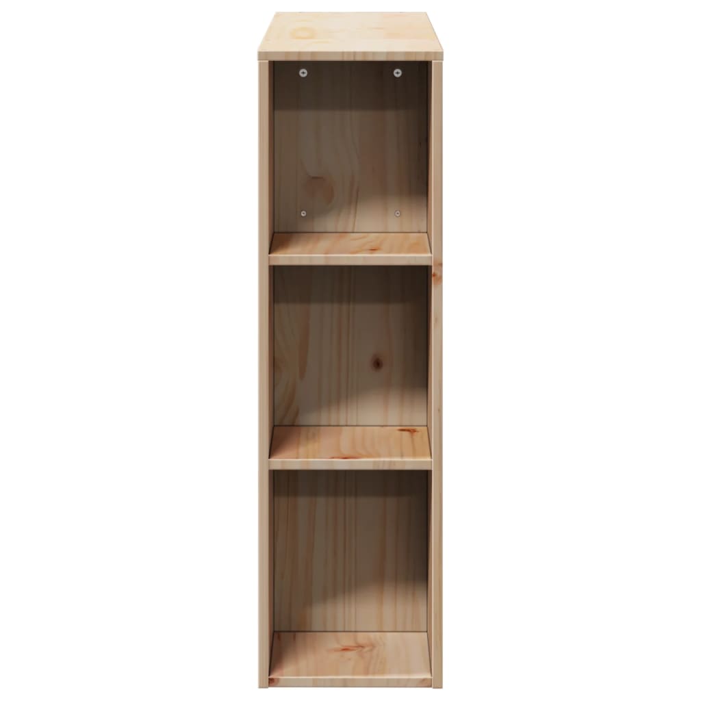 Headboard with Storage Space 75 Cm Solid Pine Wood