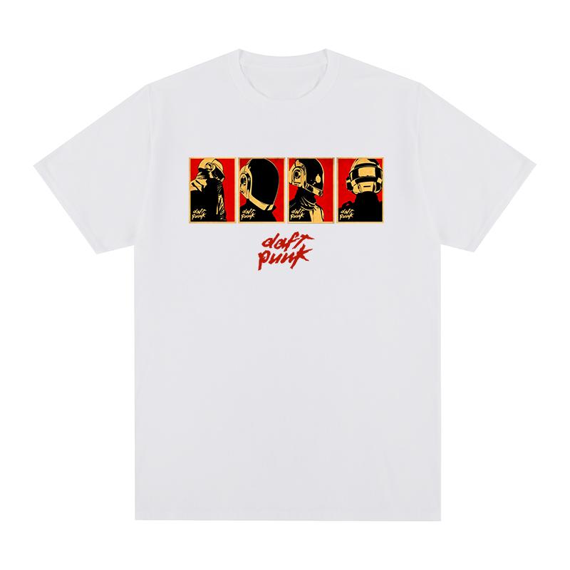 

Daft Punk Bros Electronic Discovery Kraftwerk The Prodigy музыкальная футболка хлопковая мужская футболка новая футболка женские топы S