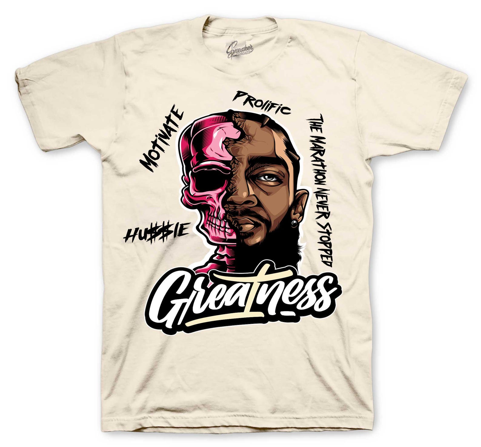 T-Shirt to Match Retro 1 Shy Pink Travis Lows - Prolific Sneaker tee XL