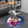 Little Charmers Chair mat Round Rug Office carpet, Non slip, Suitable for Living Rooms, Bedrooms,Decor1205760a