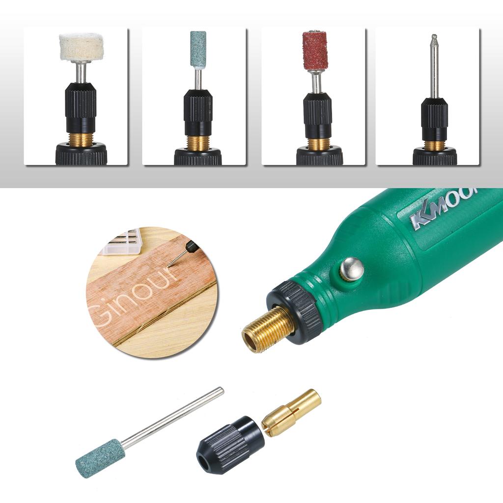 5-Speed Speed Speed Adjustment Mini Electric Grinder Tool Set USB Charging Grinding Machine for