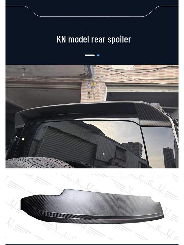 Land Rover Defender Carbon Fiber Rear Spoiler - Chelsea, Tiger Fang, KN Styles
