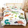 3D Camouflage Jurassic Dinosaur Duvet Cover Sets For Boy Teen Bedding Set Winter  Polyester Comforter Cover Pilowcases Beds