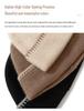Unisex 100% Pure Cashmere Beanie with Ear Protection - Autumn/Winter Casual Knit Hat