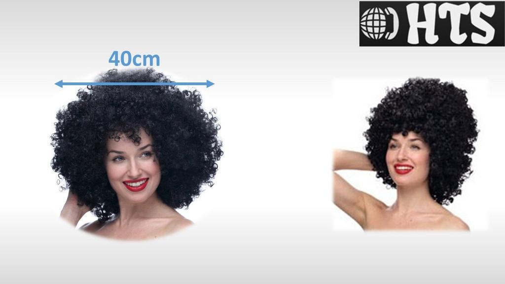 HTS Bomber Super Afro Hair Black Party Goods