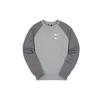 Nike Sweatshirts Men's Gray Crew Neck Moderate Regular CJ4872-073