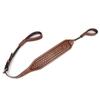 TOURBON Gun Sling for Rifles and Airsoft Genuine Easy To for Airsoft and Hunting Guns, Leather, Attach, Adjustable,