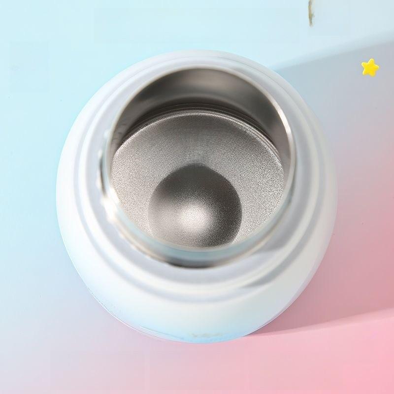 Childrens Insulated Travel Mug With Handle And Straw For School And Outdoor Use