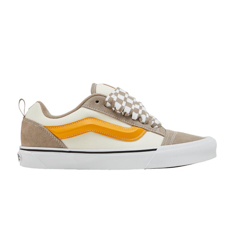 Vans Knu-Skool Mega Check - Grey Marshmallow 35