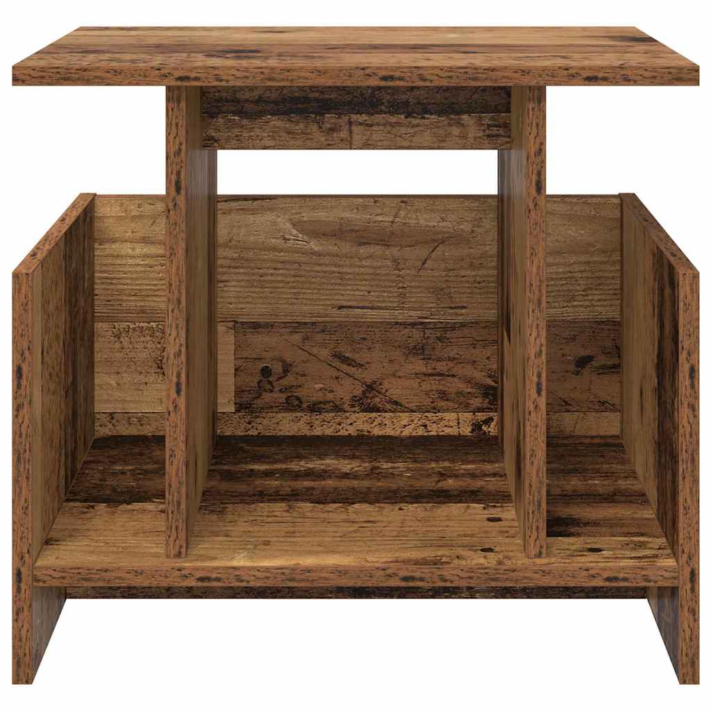 TV Stand Reclaimed Wood Look 50 X 35 X 45 Cm Engineered Wood