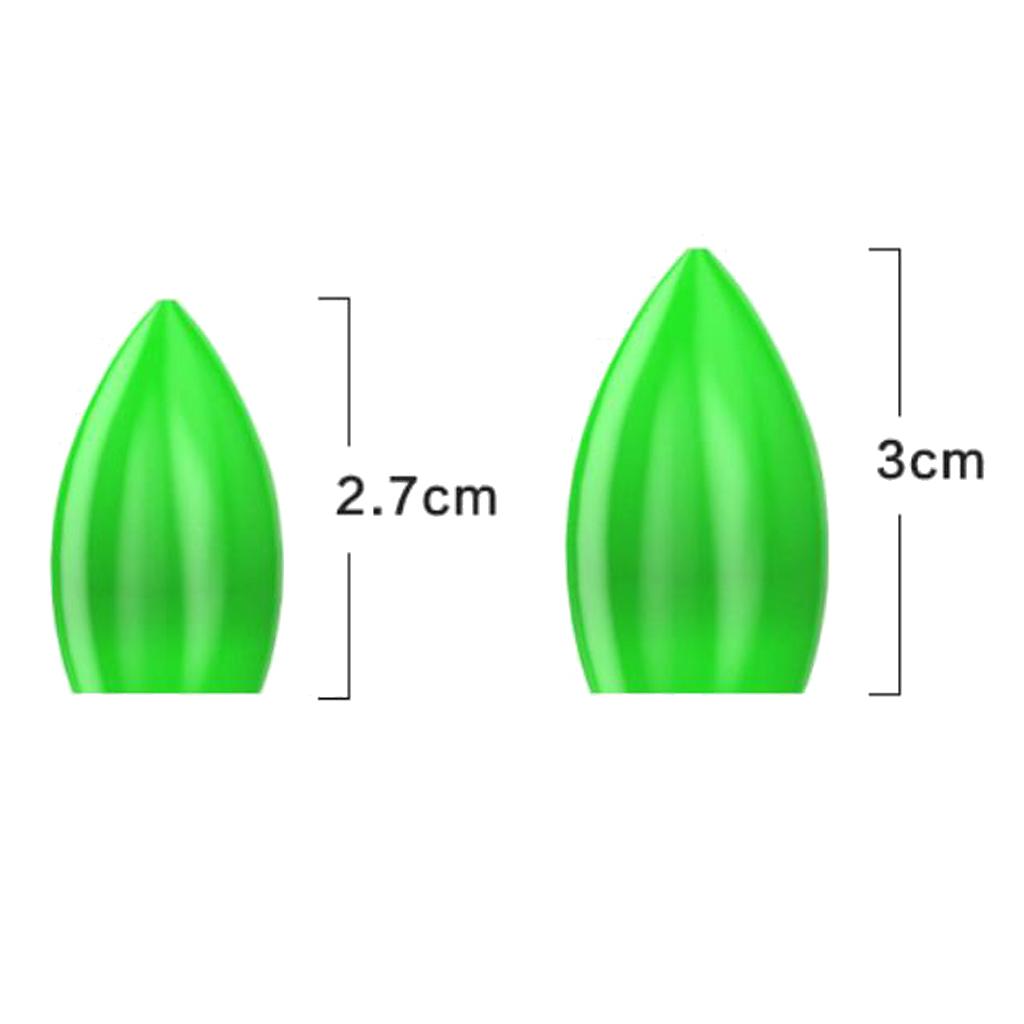 2x Floating Bombarda Fishing Float for Casting Lure Sequins Flies