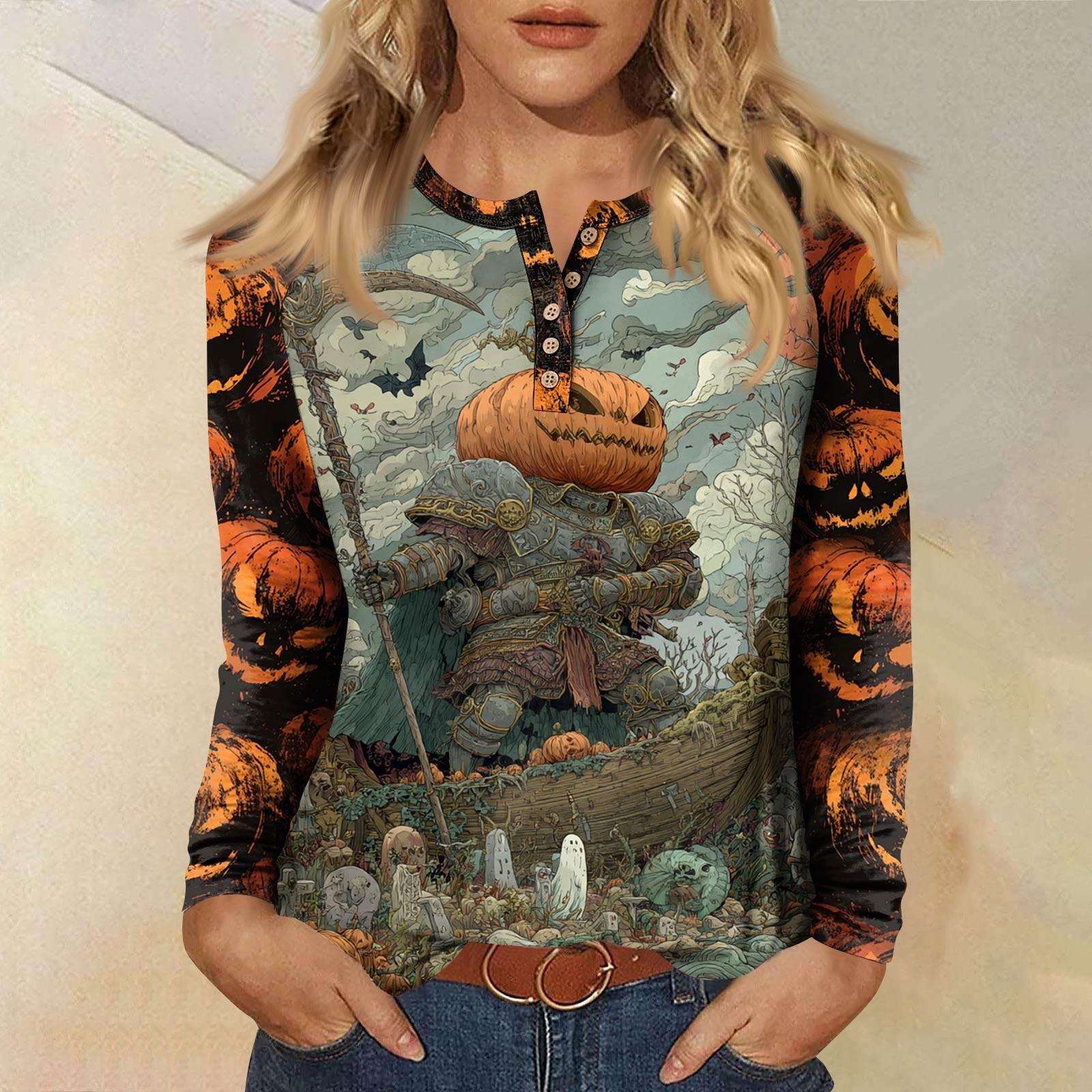 

Женская футболка с принтом, длинный рукав, повседневная мода, базовая, круглый вырез, пуговицы, рукав реглан, топ M