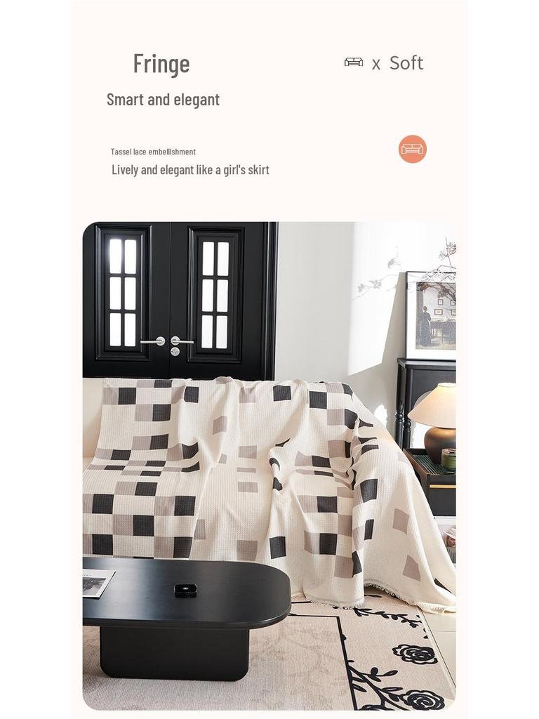 2025 Nieuwe Franse Dikke Universele Bankhanddoek, Eendelig Volledige Hoes, Frisse High-End Wikkel.