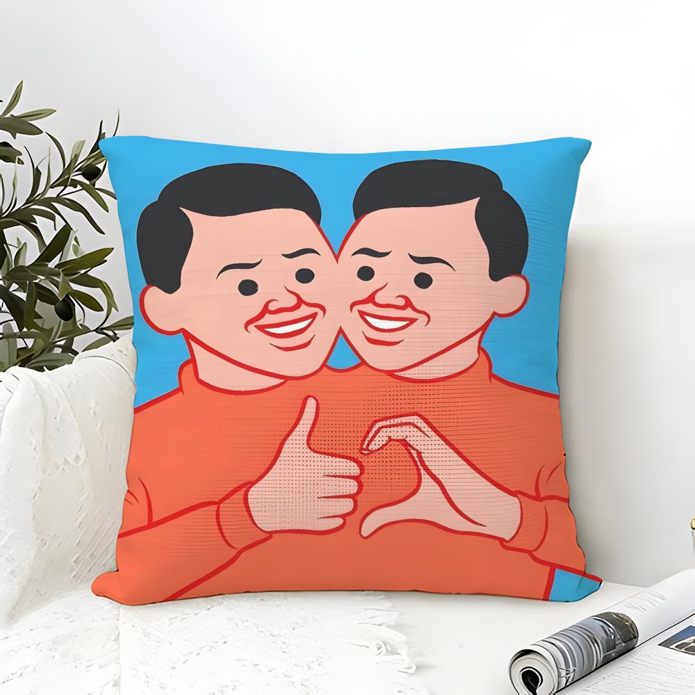 Dark Humor J-Joan C-CornellaS Art Pillow Case Linen Pillow Case Sofa Home Decor Cushion Cover Cushion Cove