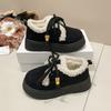 2025 Autumn and Winter New Fashion Versatile Comfortable Casual Warm Women Cotton Shoes Internet Celebrity Explosion Velvet Cotton Shoes Children