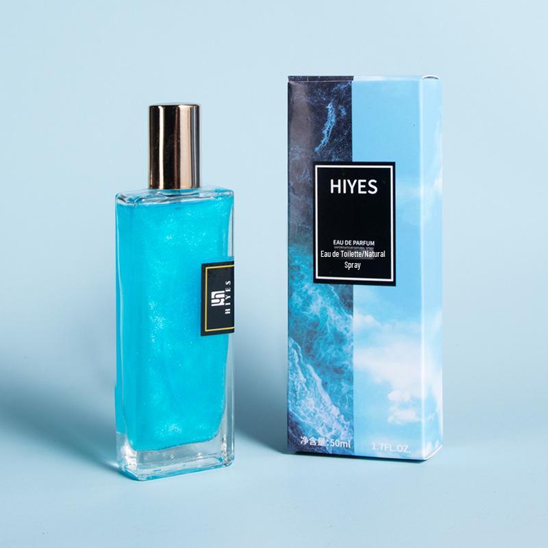 Douyin Popular Long-Lasting Women's Perfume with Light, Lingering Scent and Gold Quicksand Effect