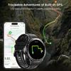 2025 Nuevo SmartWatch Premium con GPS Pantalla AMOLED Ultra HD GPS Incorporado Llamada BT Resistente al Agua 10ATM Pulsera Inteligente
