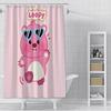 Shower Cute anime Loopys Curtain Waterproof Polyester Fabric Paint Colorful Bath Curtains Home Bathroom Decor Curtain With Hook