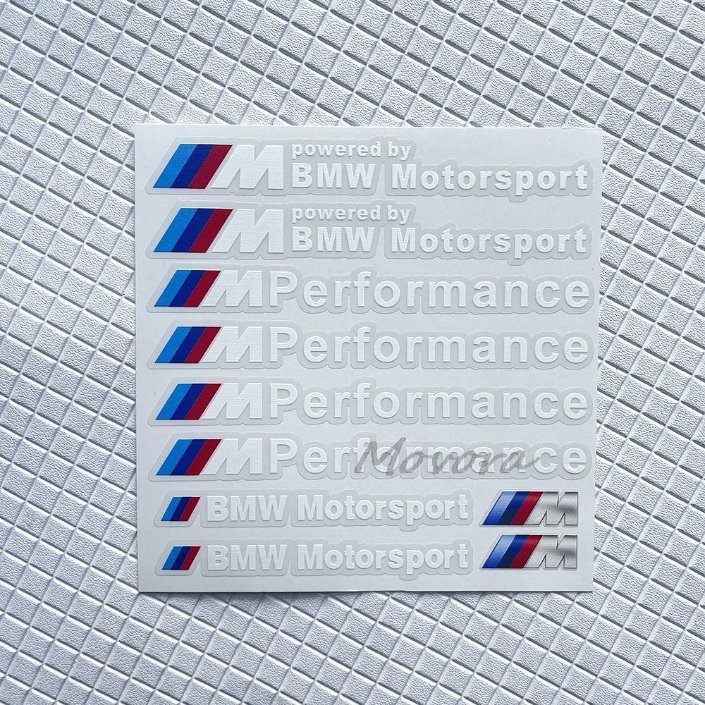 For BMW M X1 X3 Car Decoration Strip Trunk Relief Stickers Decals For Bmw M Power Performance E28 E30 E34 E36 E46 E60 E90 F84 F87 X1 X3 X5 X6