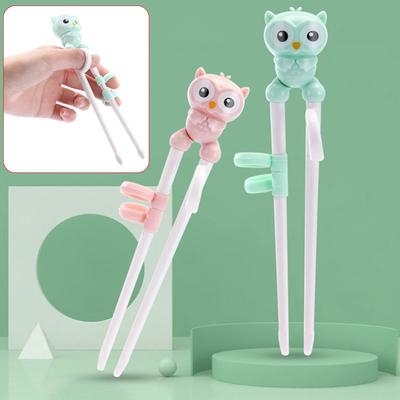 1Pair Rag Cubs Learning Training Chopsticks Kids Children Chinese Chopsticks