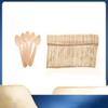 100Pcs Disposable Wooden Spoon Mini Ice Cream  Party Tableware Kitchen Safe New Wood Western Dessert Scoop Wedding tiny